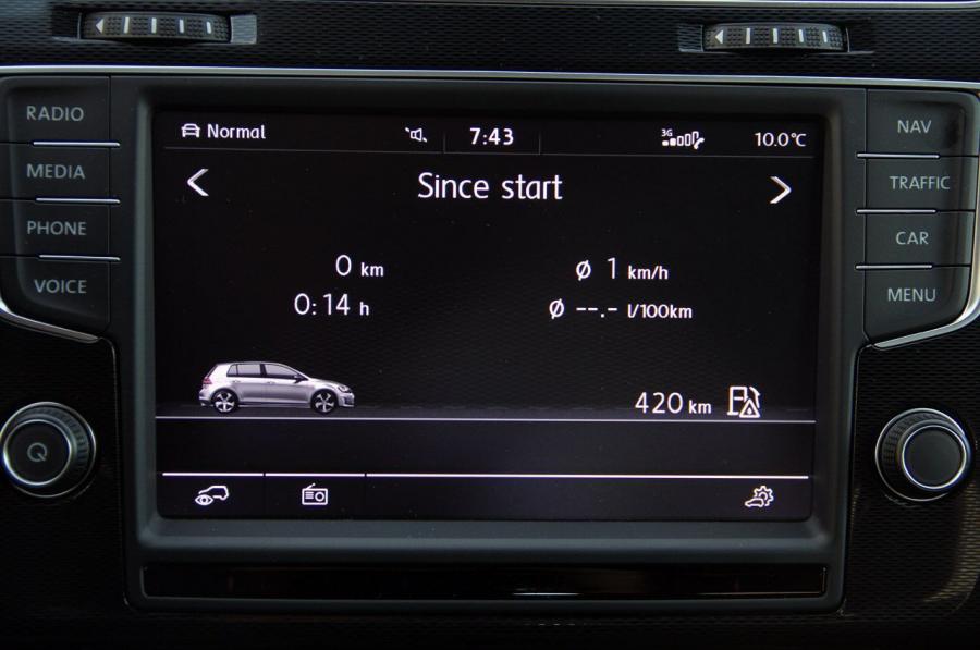 Детали интерьера Volkswagen Golf GTi 5-Door 2015 года  (фото 37 из 48)